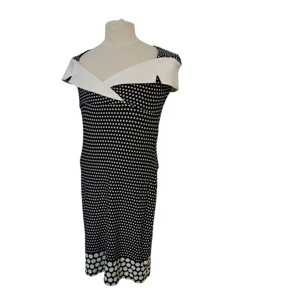 Joseph Ribkoff Polka Dot Dress - Picture 8 of 8
